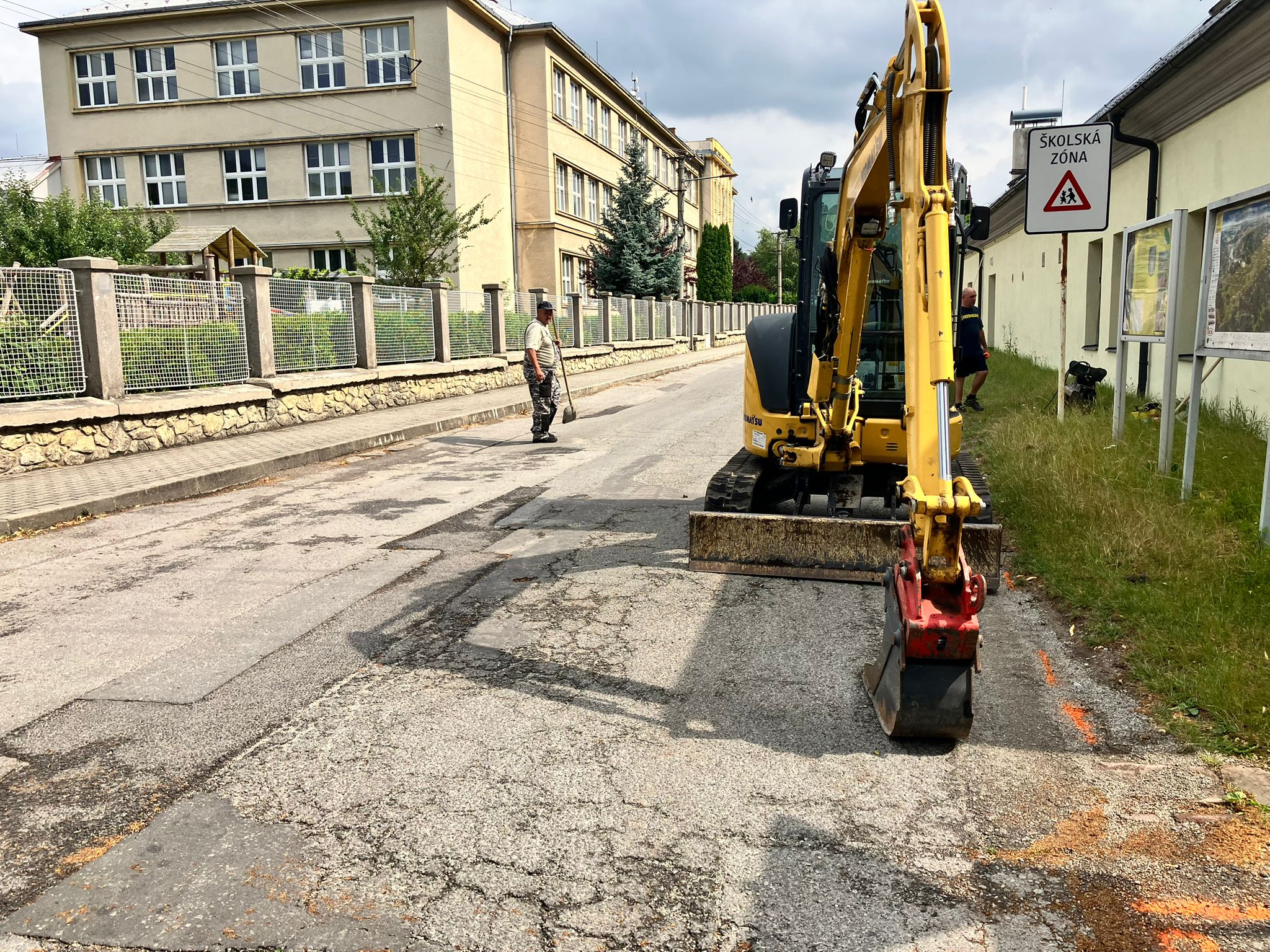 Rekonštrukcia ulice Gymnaziálna